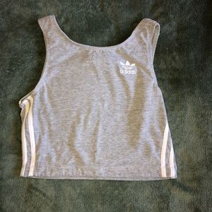90’s adidas crop top